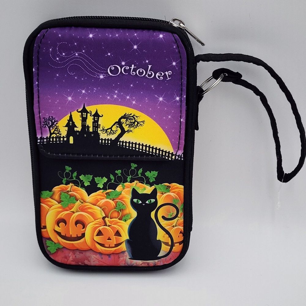 Willabee & Ward Seasonal Sensations‎ Wristlet Wallet OCTOBER (with charm) NEW